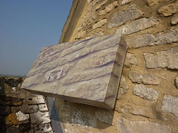 camouflaged satellite dish Clevedon